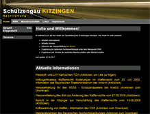 Tablet Screenshot of gaukitzingen.de